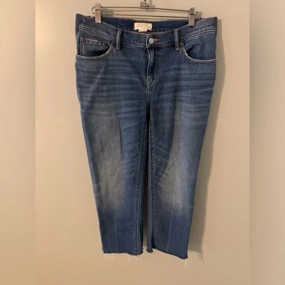 Hatch under the belly crop jeans, size 26